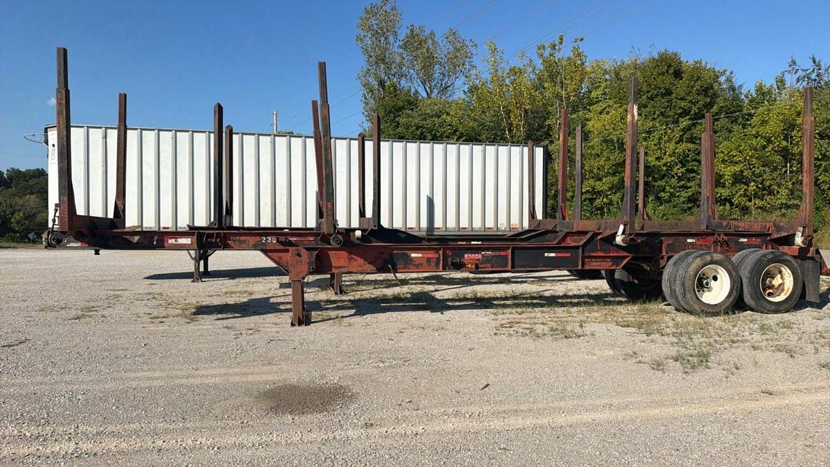 Used 1989 Evans Log Trailer