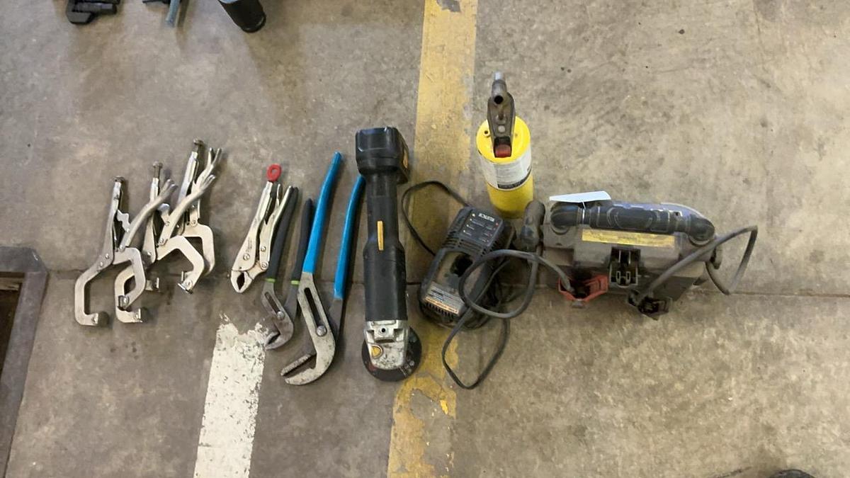 Used Napa Jumpstarter, Grinder, and Misc. Tools