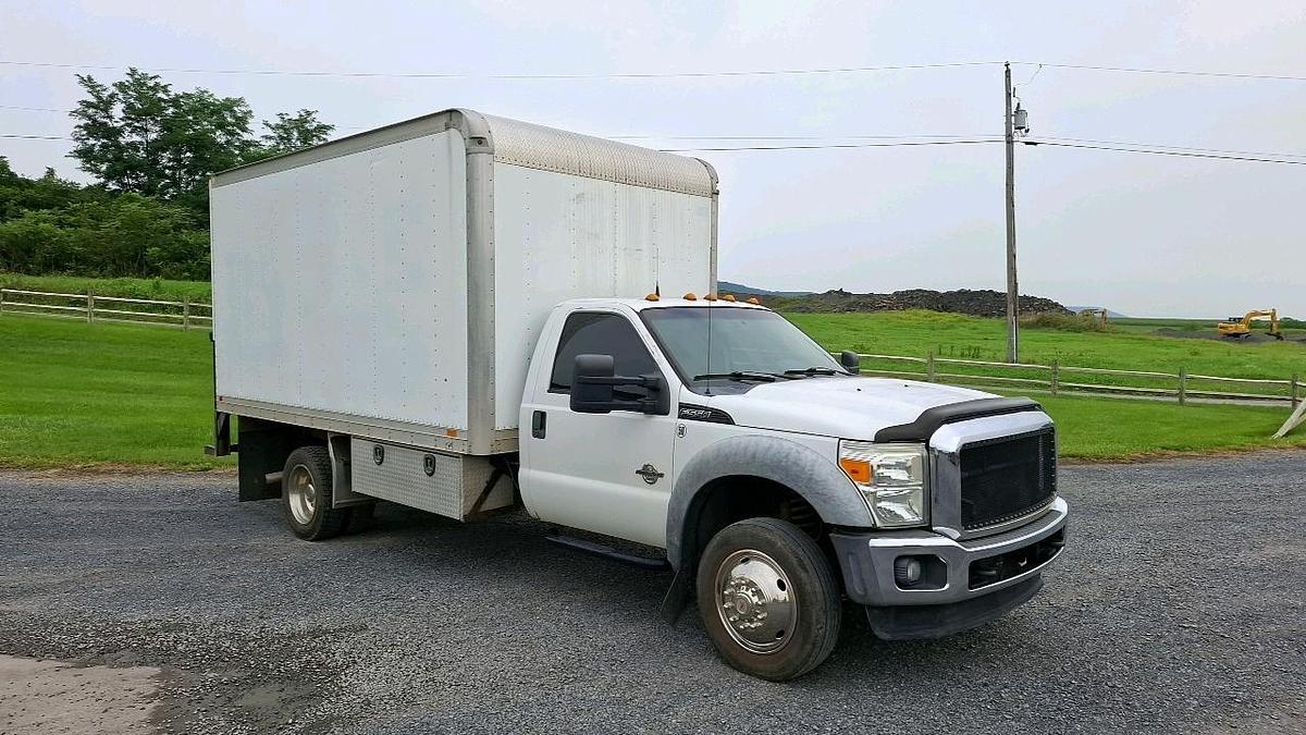 Used 2011 Ford F550 Box Truck