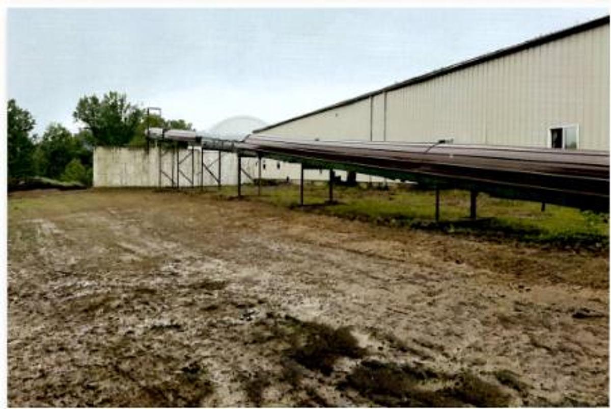 Used Concave Belt Conveyor