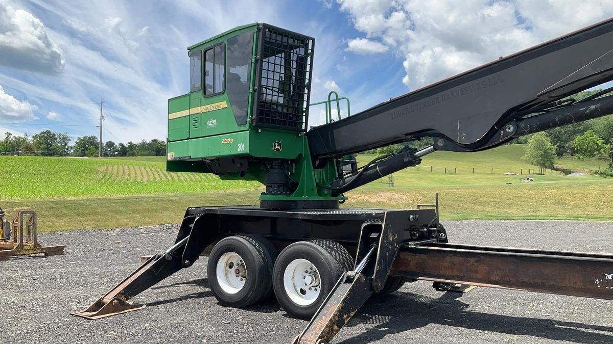 Used 2015 John Deere 437D Knuckleboom Loader