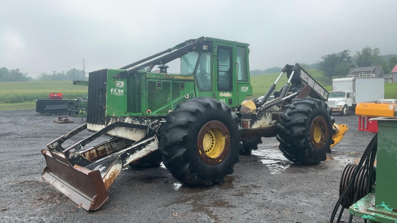 Used 2014 John Deere 648H Grapple Skidder