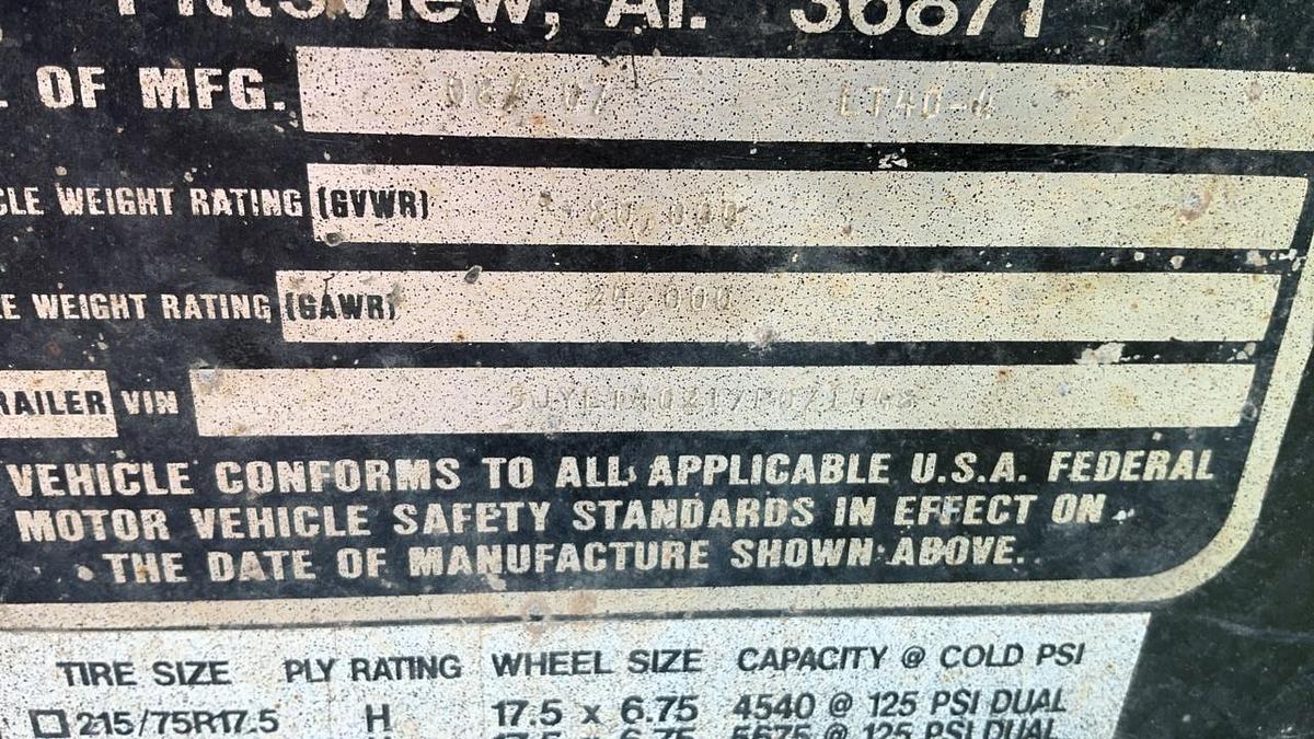 Used 2008 Pitts Log Trailer