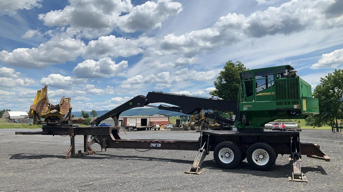 Used 2015 John Deere 437D Knuckleboom Loader