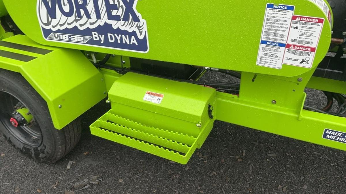 Used 2024 Dyna Vortex V-18 Brush Chipper