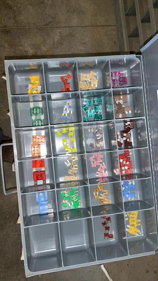 Used Storage Cabinet and Supplies