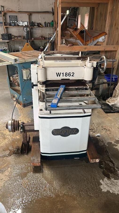 Used 2018 Shop Fox 15" W1862 Planer