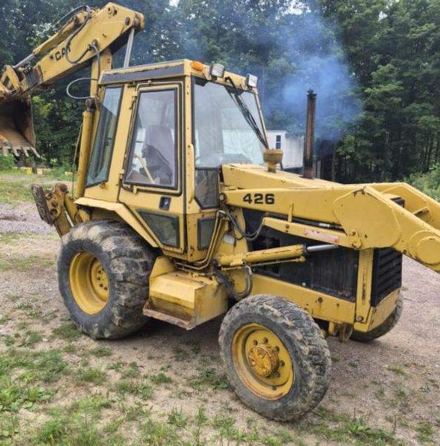 Used 426 Cat Backhoe