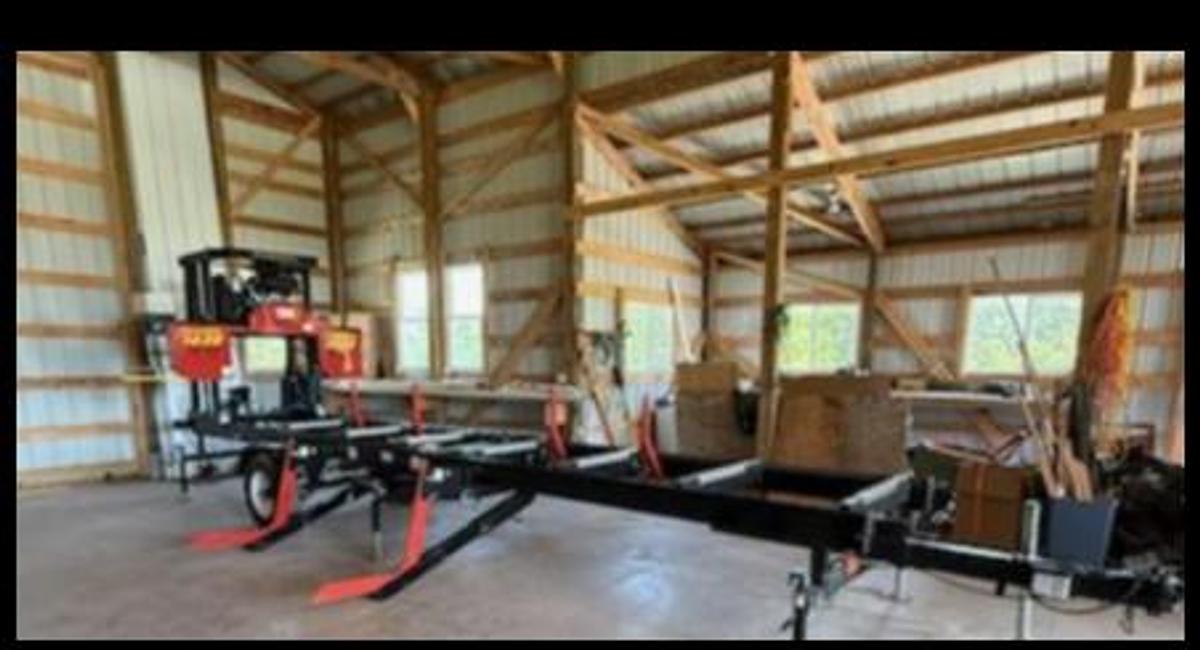 Used Timber King Model 1620 Portable Bandmill