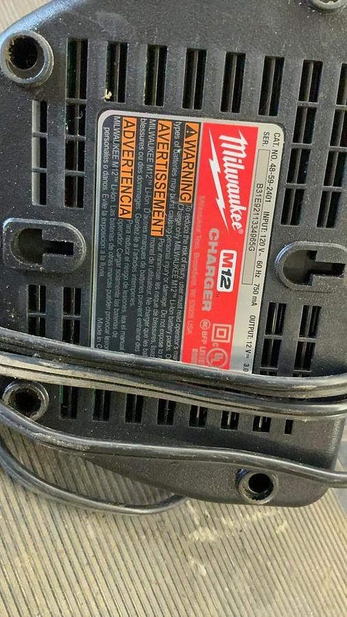 Used Milwaukee Impact and Reciprocating Saw Set