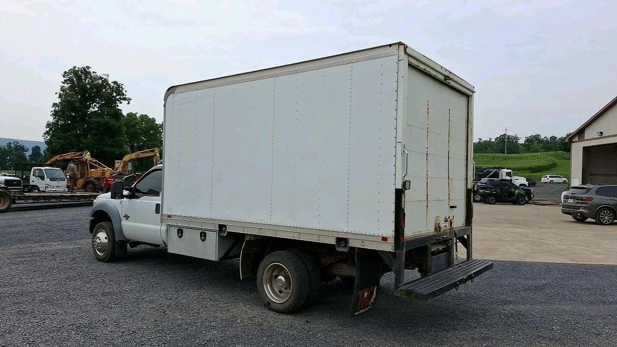 Used 2011 Ford F550 Box Truck
