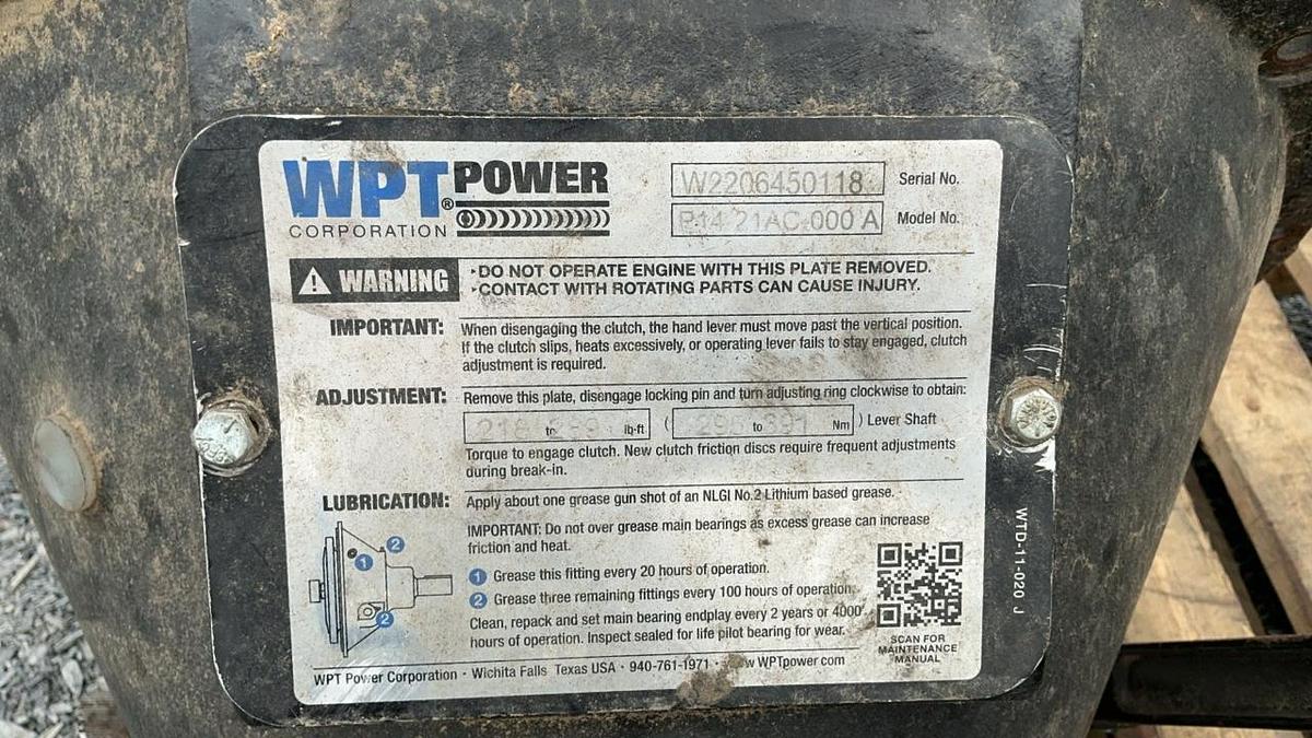 Used 2024 WPT Power Clutch