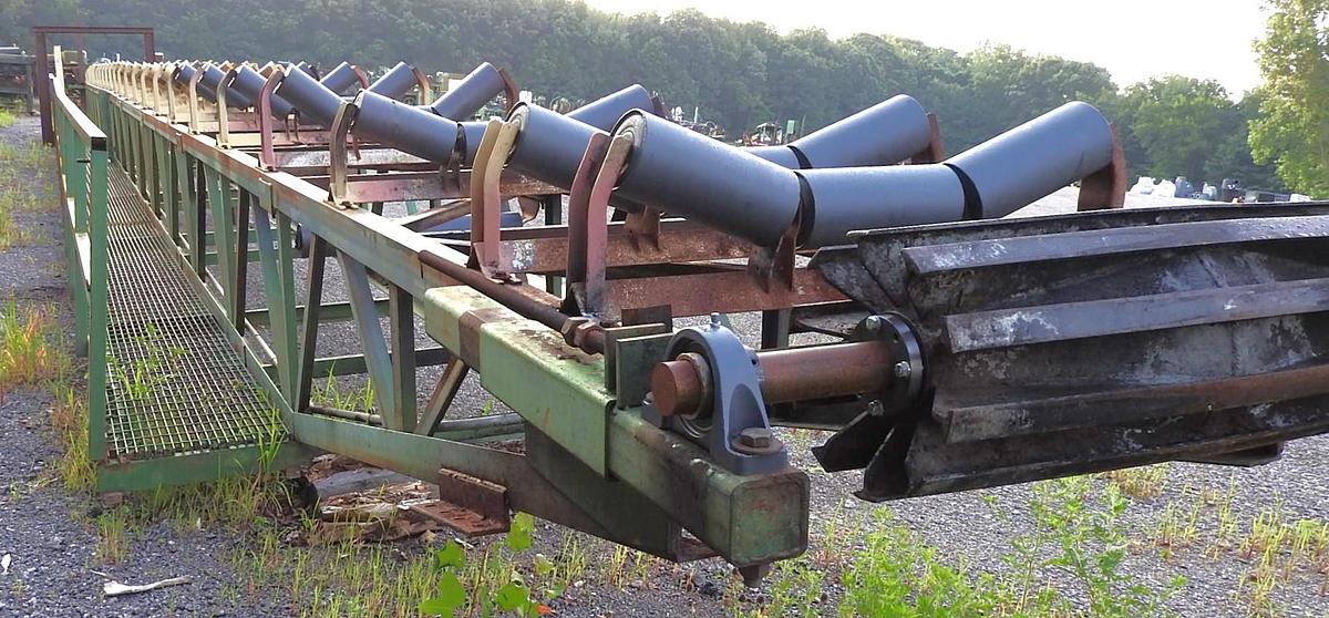 Used Concave Belt Conveyor