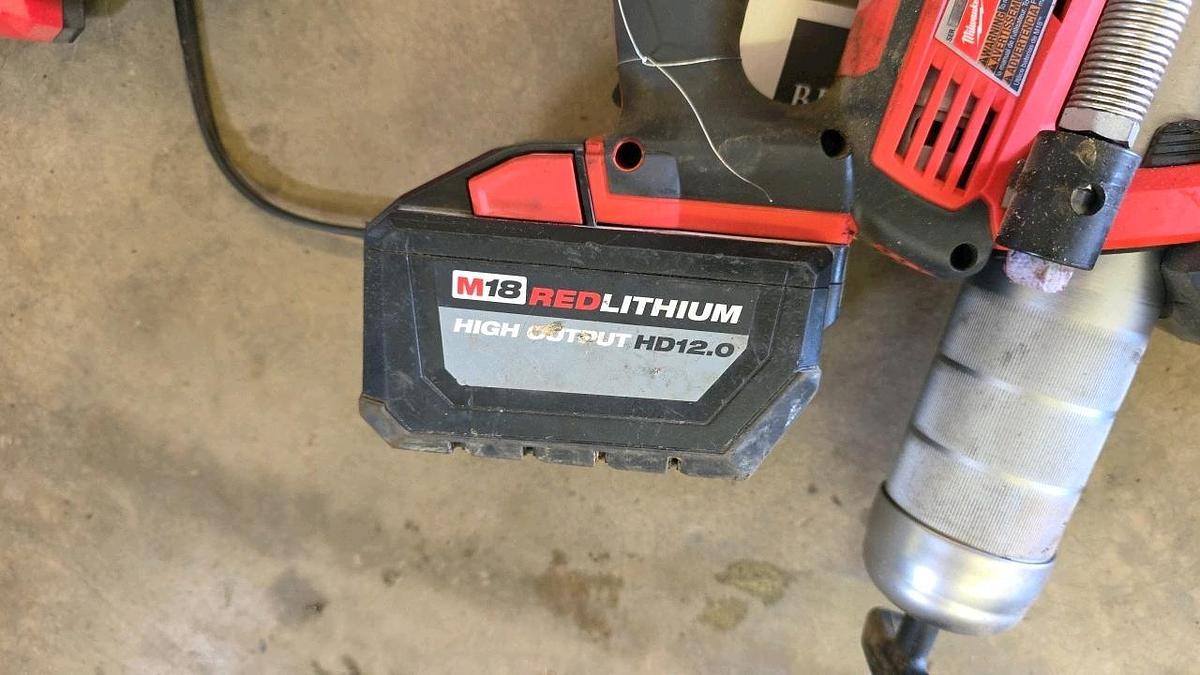 Used Milwaukee Grease Gun