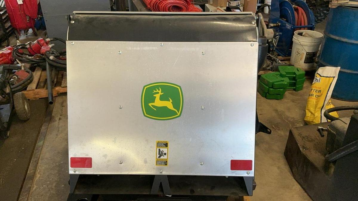 Used John Deere BUC10858 Grass Collector Attachment