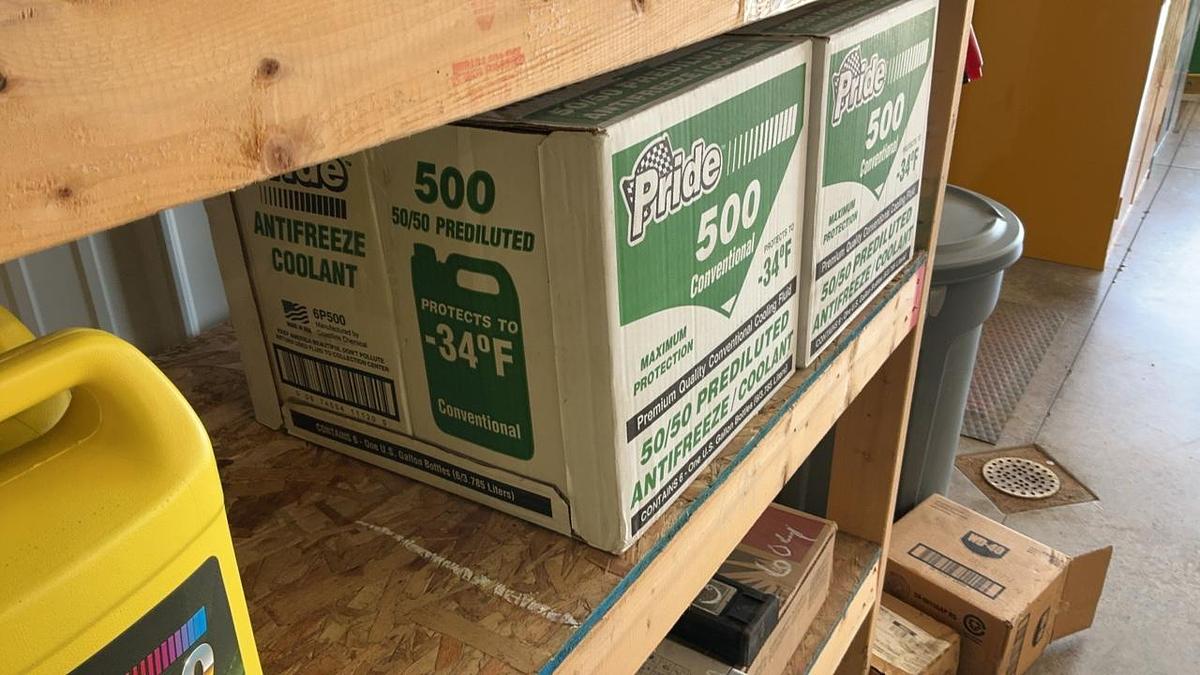 Used Pride 50/50 Prediluted Antifreeze/Coolant