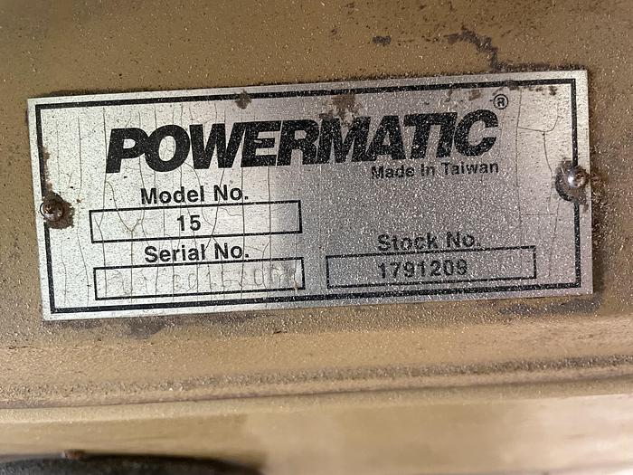 Used Powermatic 15 20165 for Sale in Texas