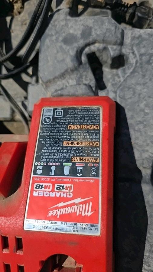 Used Milwaukee 1 3/4" Cordless Rotary Hammer