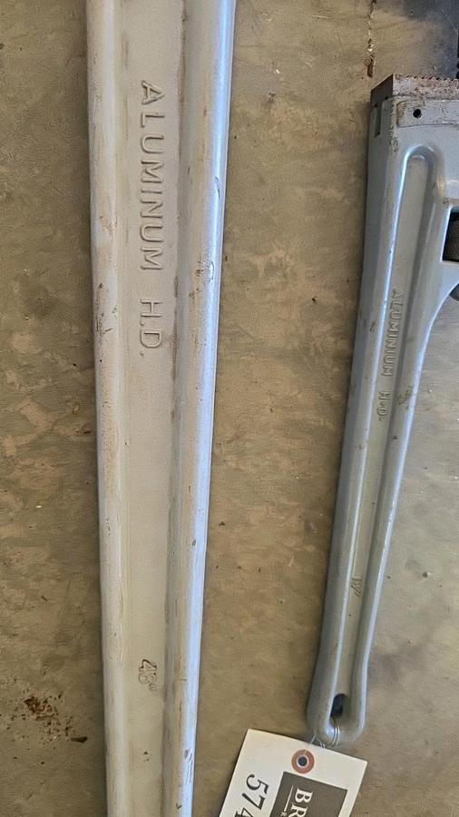 Used Heavy Duty Aluminum Pipe Wrenches