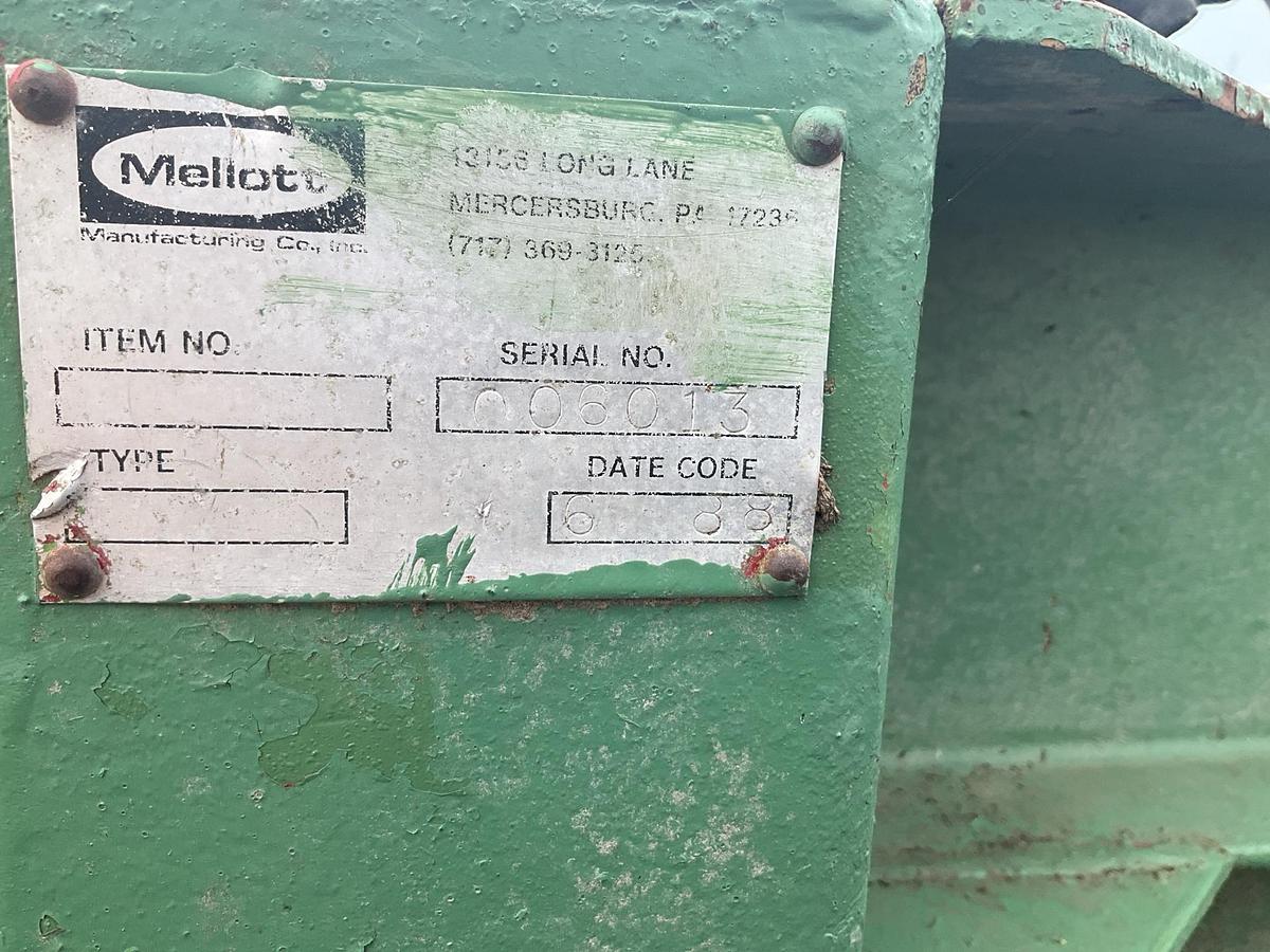Used Mellott Slab Dropbelt