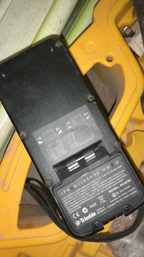 Used Trimble Laser Leveling System