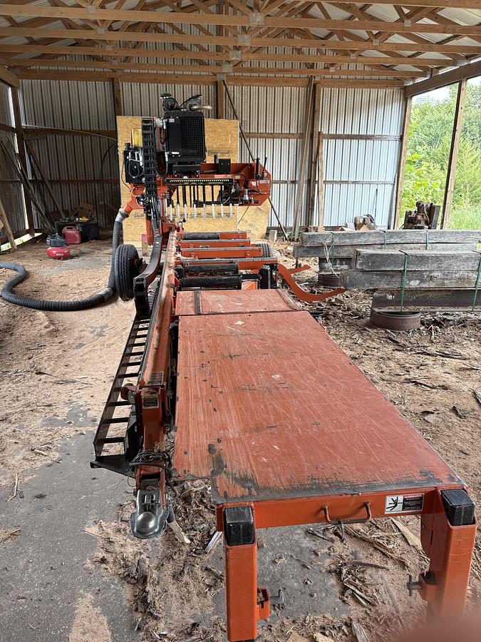 Used LT70 Wood-Mizer Wide Head Band Mill
