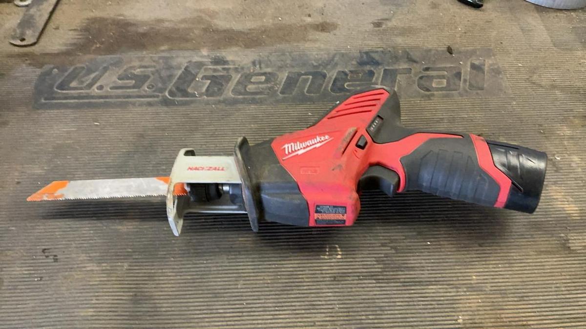 Used Milwaukee Impact and Reciprocating Saw Set