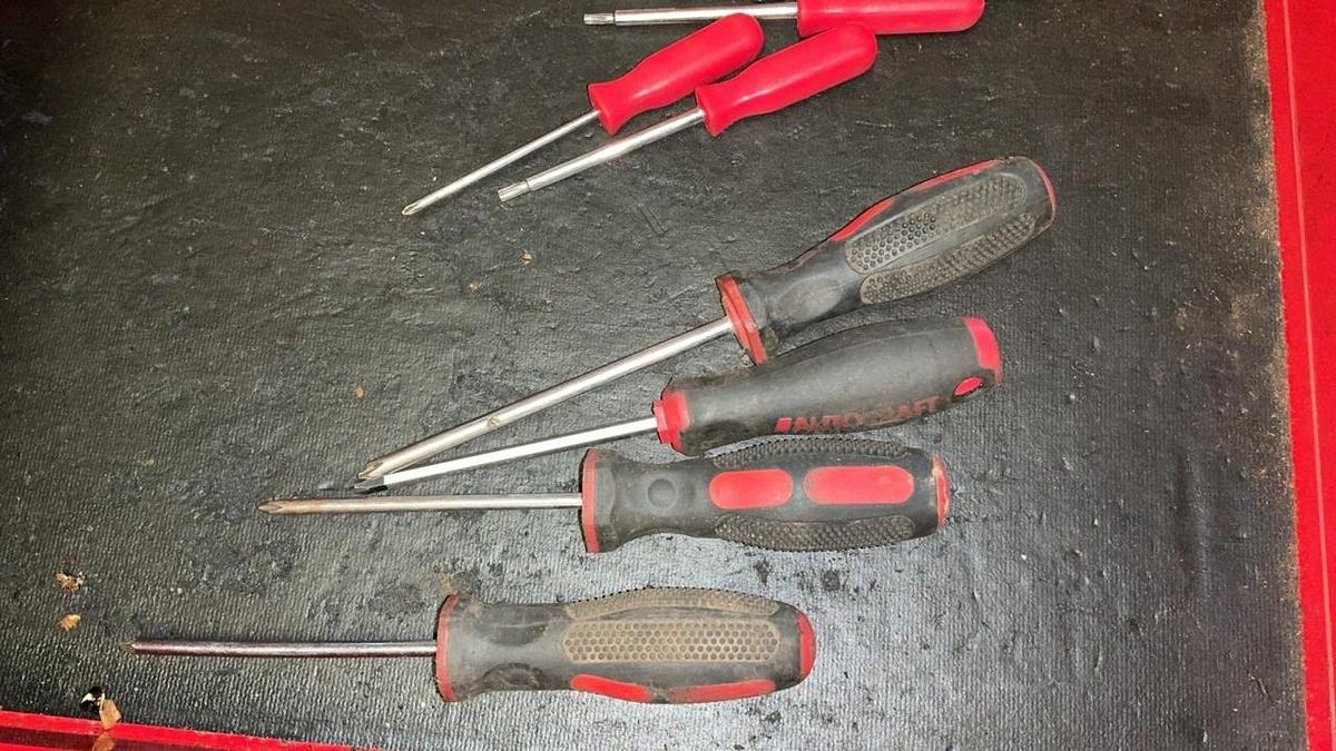 Used U.S. General Tool Box and Contents