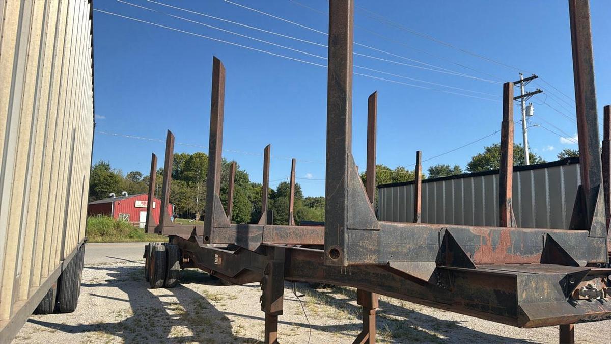 Used 1998 Sun Manufacturing Log Trailer