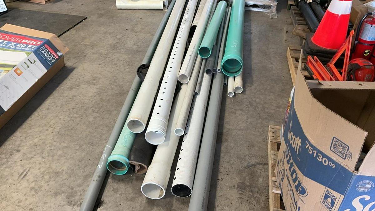 Used Plastic Pipe and Conduit