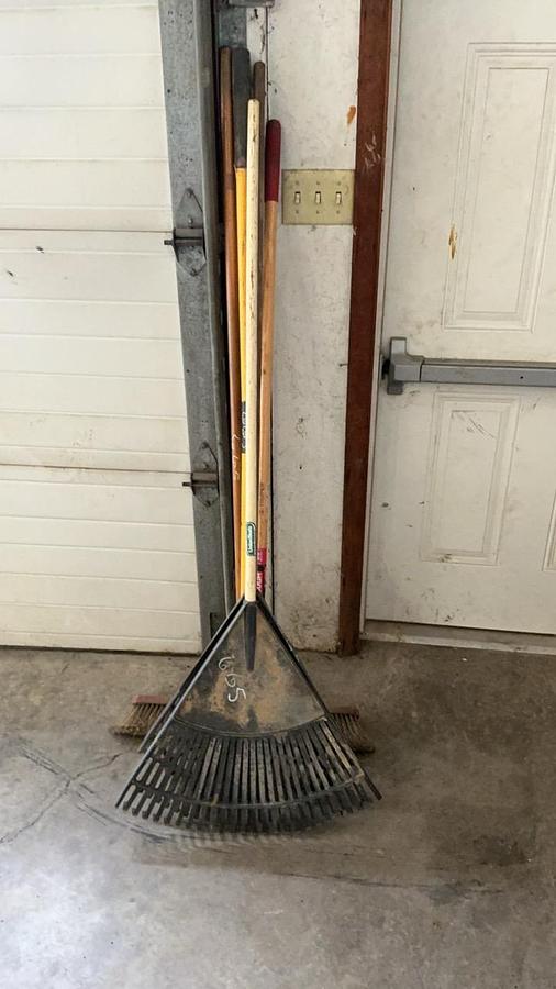 Used Rakes and Broom