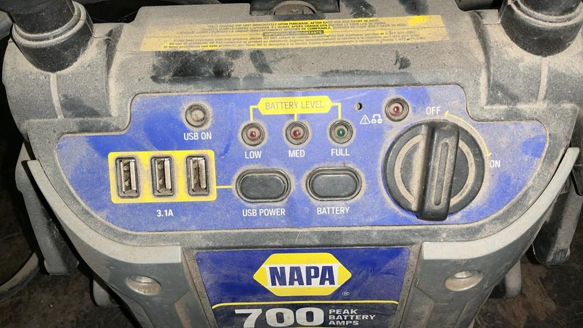 Used Napa Jumpstarter, Grinder, and Misc. Tools