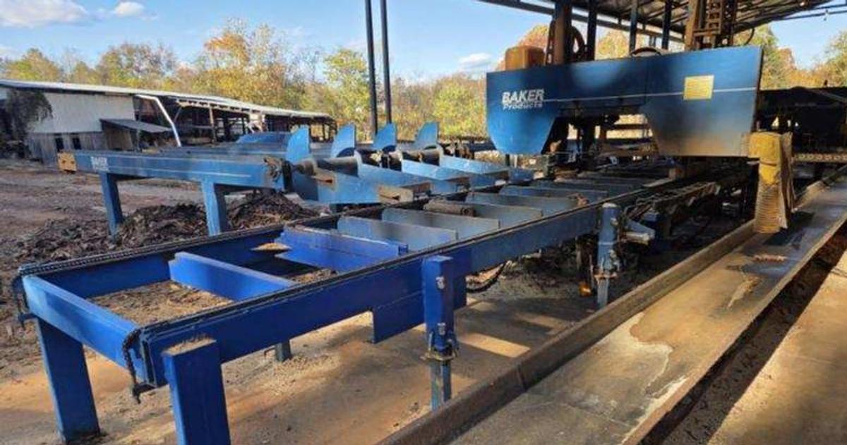 Used BBS - 0    36-30 Baker Band Mill & Baker Board Edger Setup