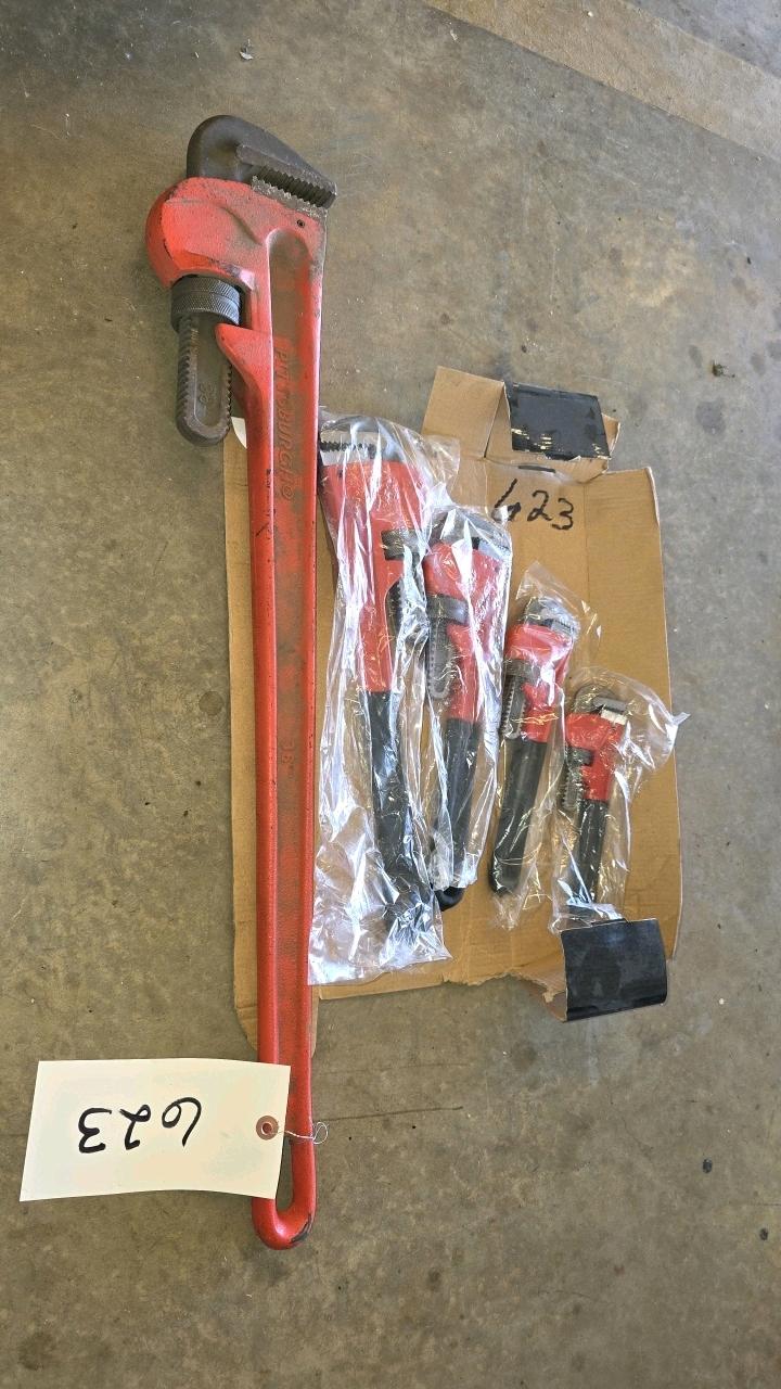 Used Pipe Wrenches