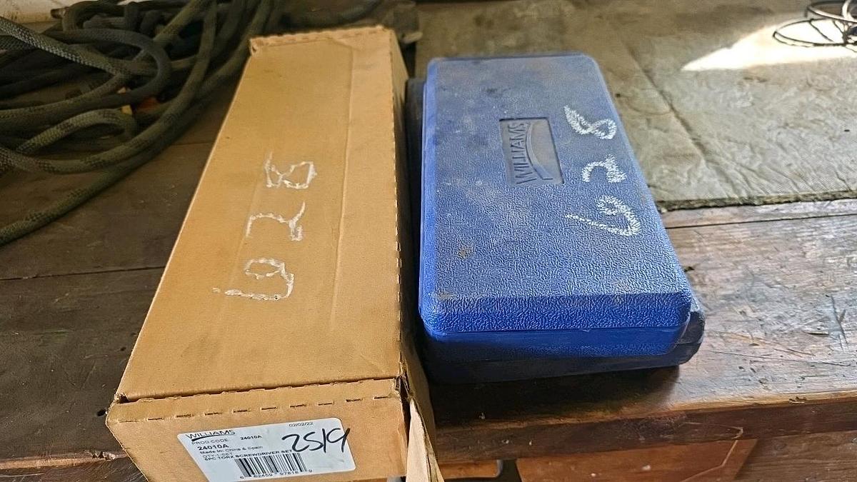 Used Williams Socket Sets and Screwdrivers