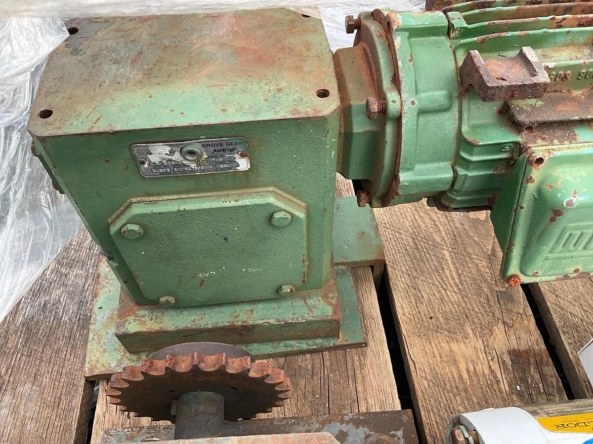 Used Electric Motors and Gearbox