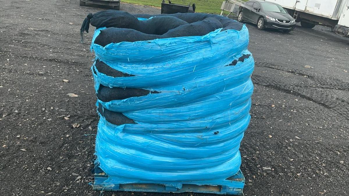 Used Erosion Control Tube