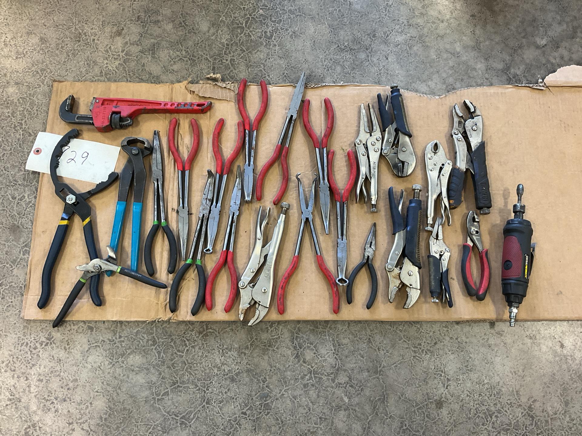 Used Vise Grips and Pliers