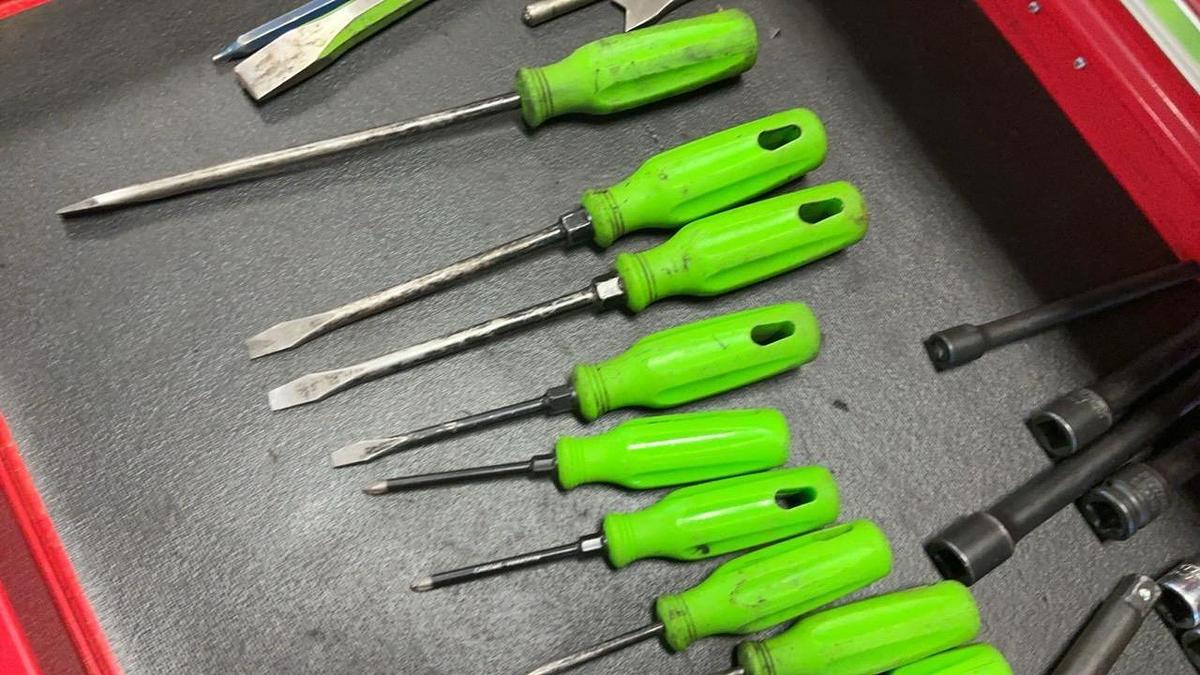 Used U.S. General Tool Box and Contents