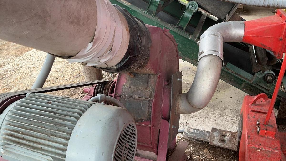 Used Cornell A26 Dust Blower and Pipe