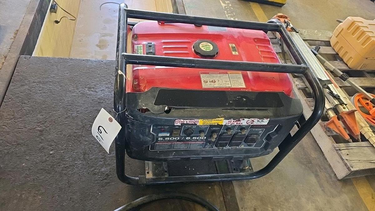 Used Predator 6500 Watt Generator