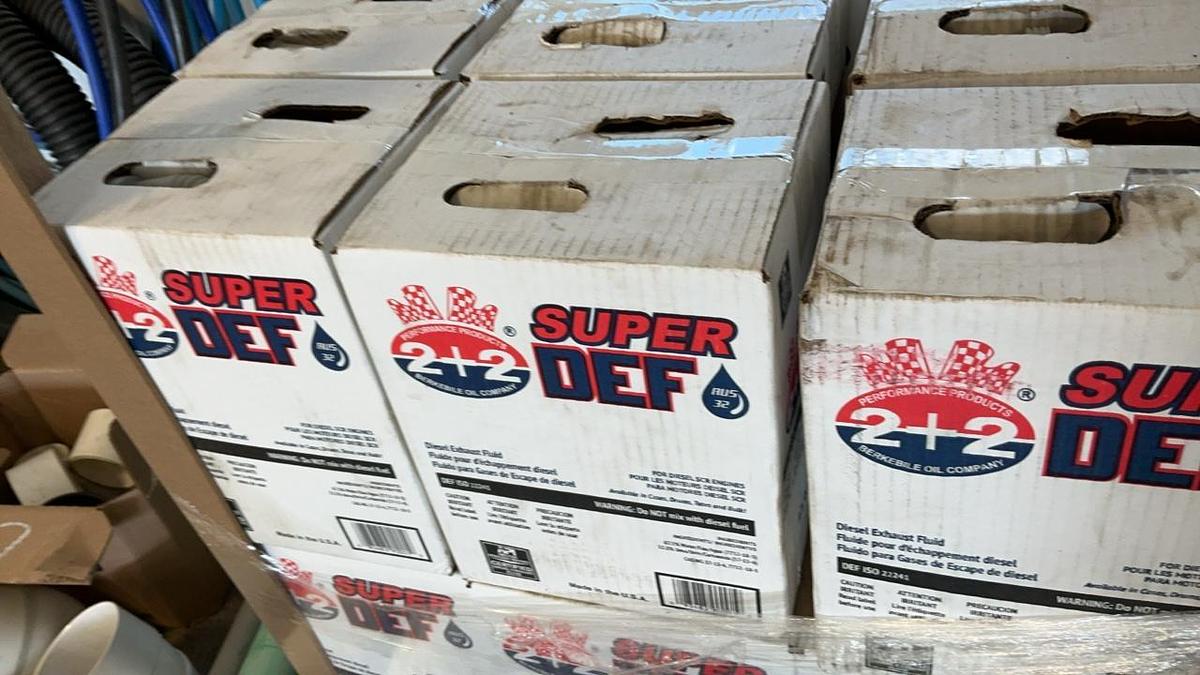 Used Super DEF Diesel Exhaust Fluid