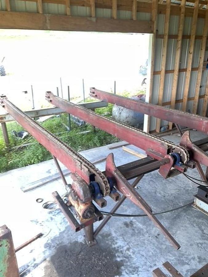 Used 3-Strand Log Deck