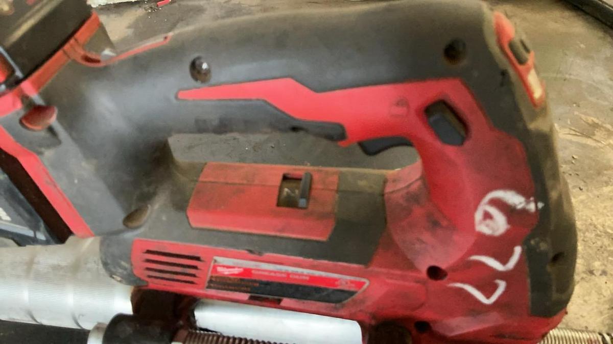 Used Milwaukee Cordless Grease Gun