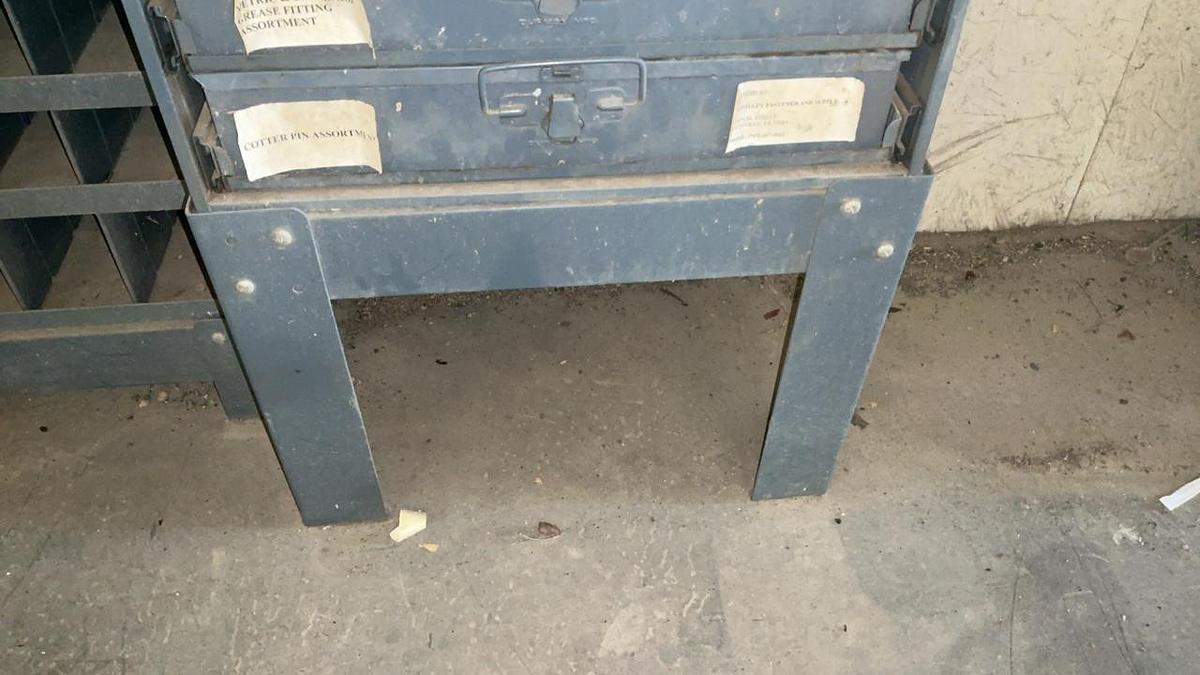 Used Storage Cabinet and Supplies