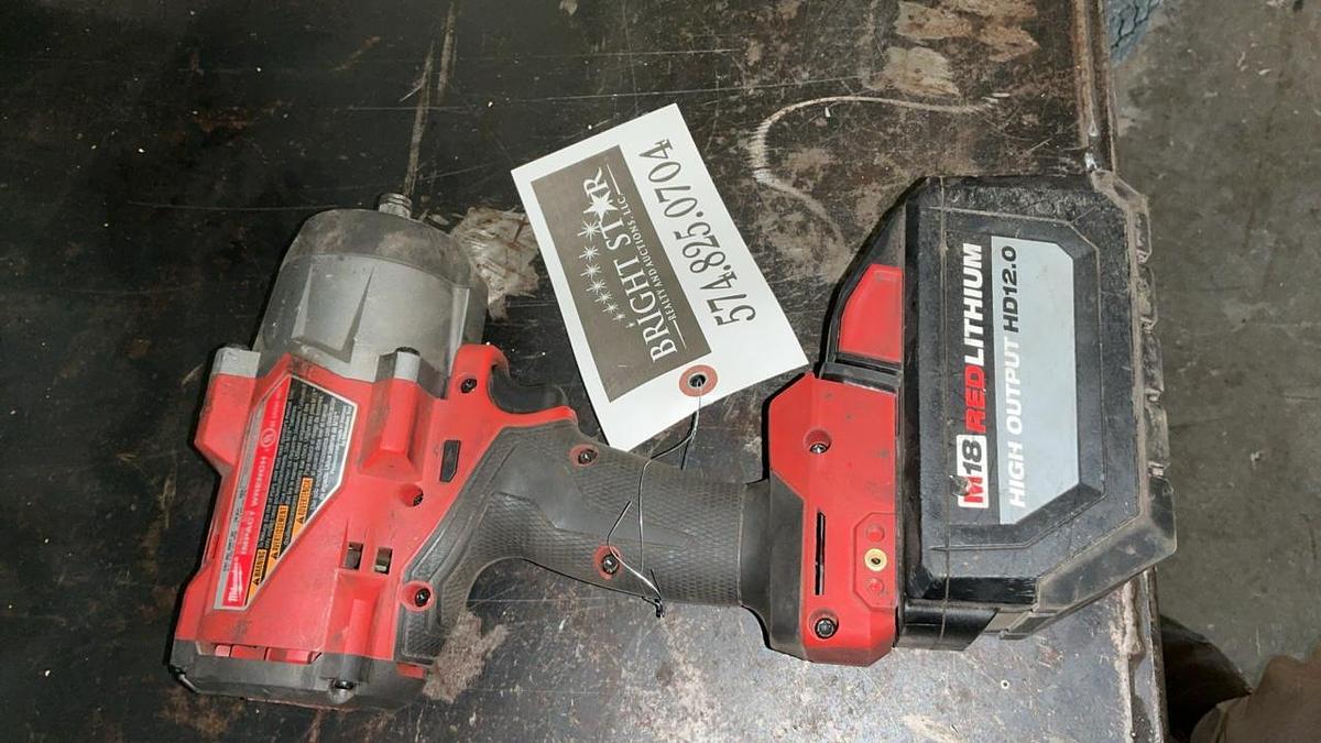 Used Milwaukee 1/2” Impact Wrench