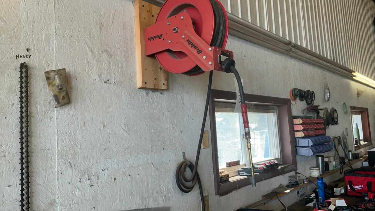 Used Diablo Air Hose Reel