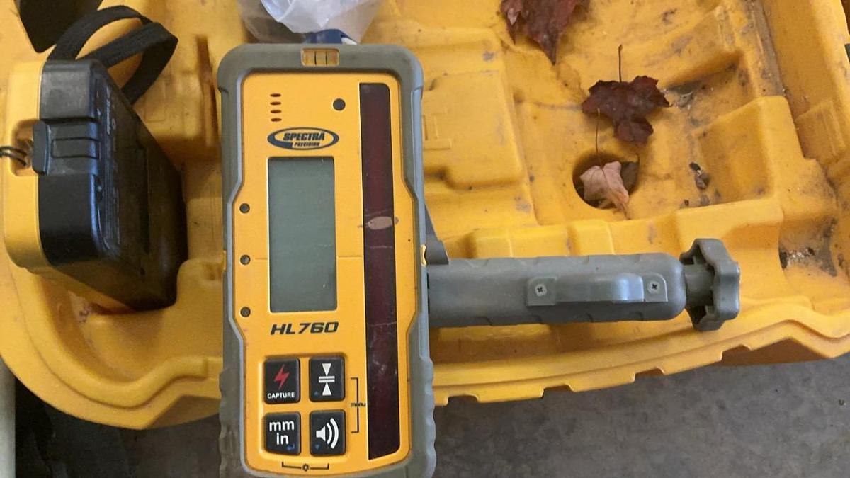 Used Trimble Laser Leveling System