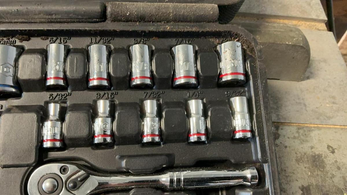 Used Truck Tool Box and Contents