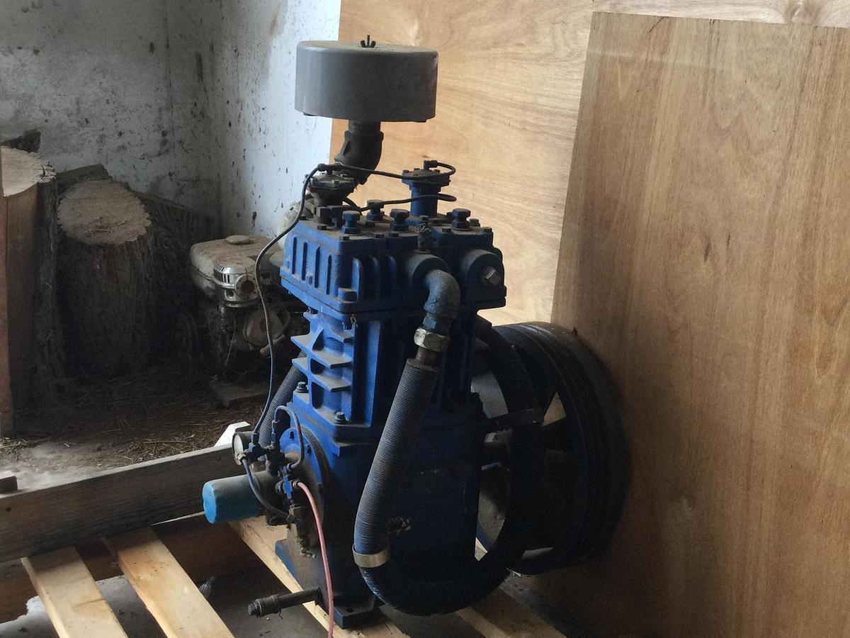 Used 15 HP Quincy Air Compressor